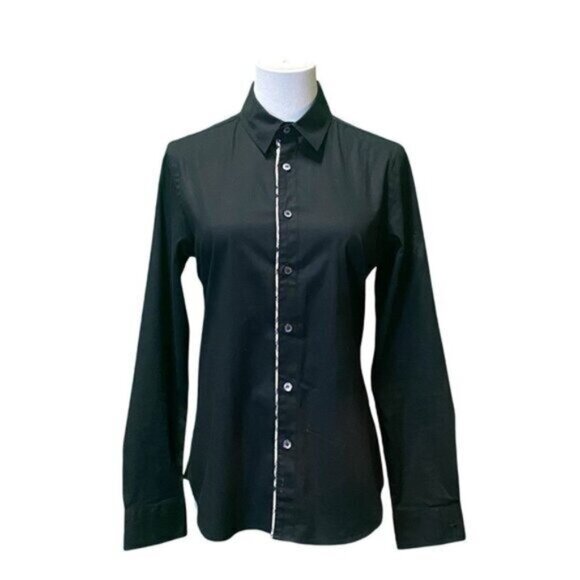 Burberry Black Button Down Shirt - Picture 1 of 5